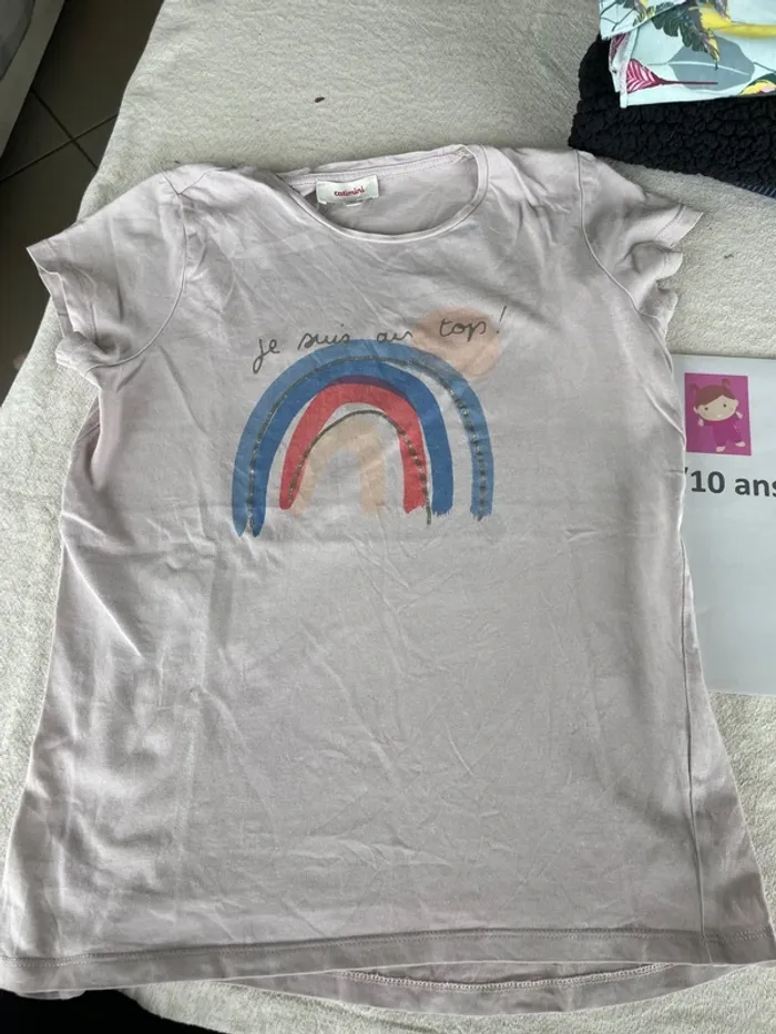 T-shirt catimini, 10 ans - photo numéro 2