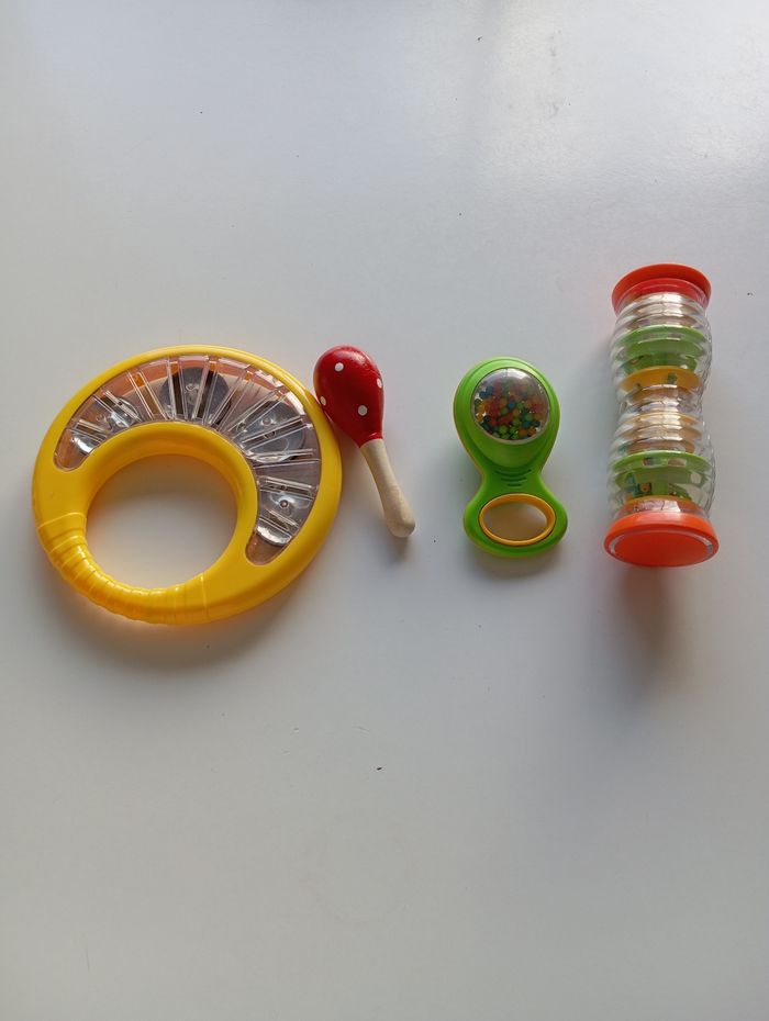 Jeux d'éveil de sons musique 4 instruments - photo numéro 2