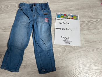 Pantalon fille 24 mois