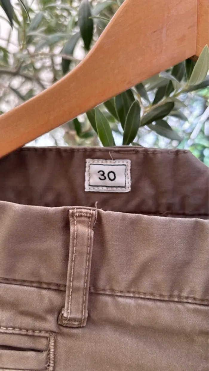 Pantalon vert kaki hero seven homme taille 30 - photo numéro 3