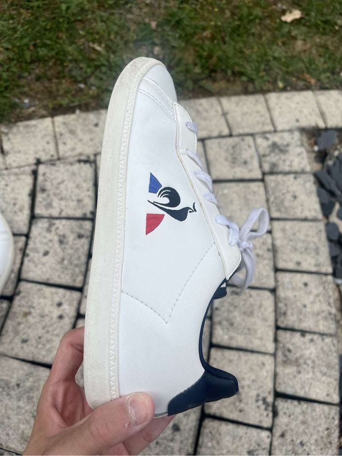Sneakers blanche Le Coq Sportif taille 37 - photo numéro 7
