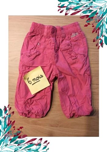 Pantalon fille 6 mois Orchestra