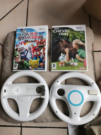Jeux Wii + volants