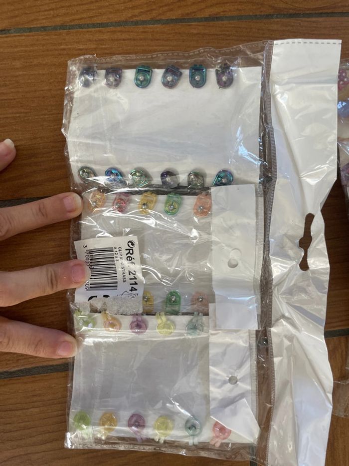 Lot de 6 paquets de clips pour cheveux - photo numéro 2