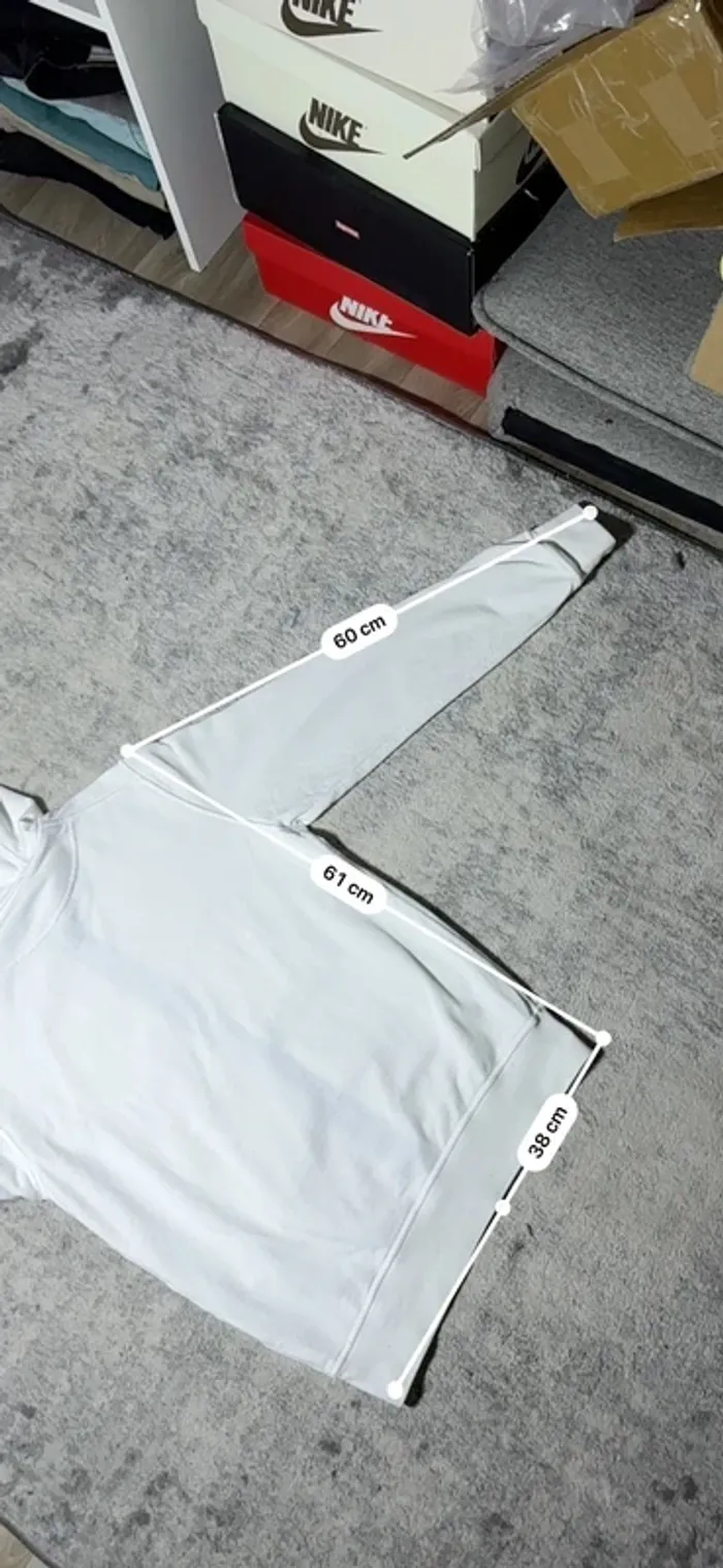 Gilet zip Stone Island Blanc Taille XS - photo numéro 9