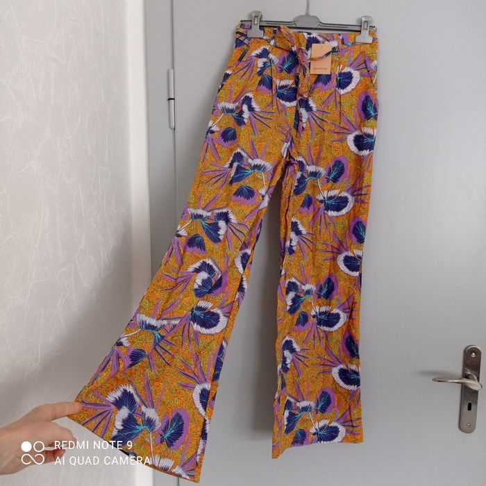Pantalon à motifs t36 neuf Promod