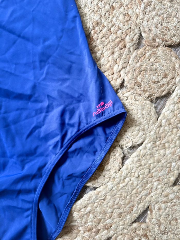 Maillot de bain 1 pièce Nabaiji - bleu - taille 38/40 - en très bon état - photo numéro 6