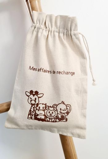 Pochon personnalisé en coton