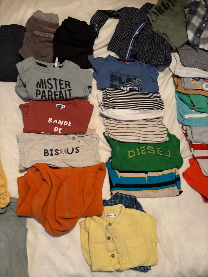 Lot vêtement garçon hiver 24 mois - photo numéro 3