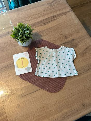 T-shirt bébé fille okaïdi 56cm / 1m