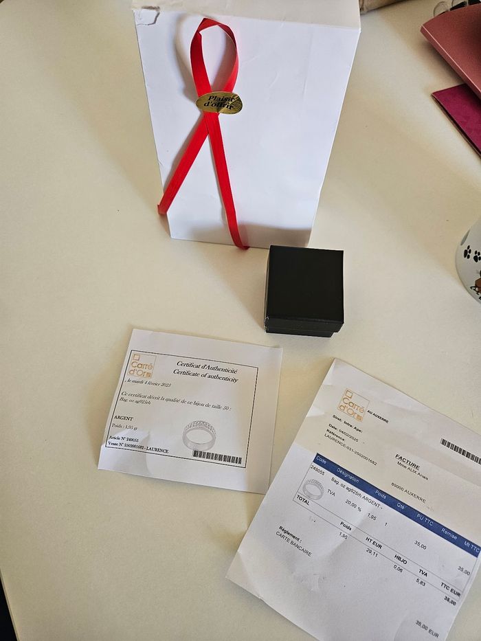 Bague argent no - photo numéro 6