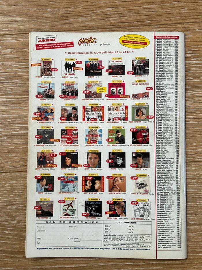 Jukebox magazine - revue musique - 166 juin 2001 - photo numéro 3