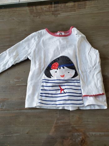 T-shirt manche longue 6 mois Catimini