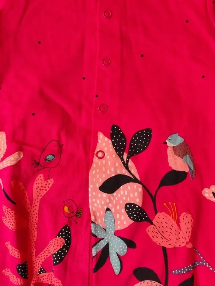 Robe fushia Catimini 18 mois - photo numéro 4