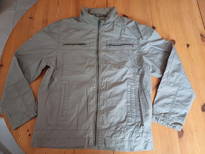 Blouson gris clair