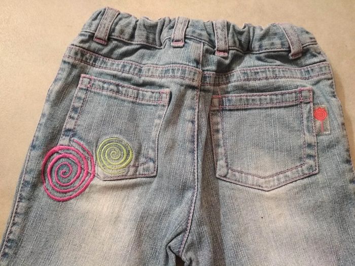 Jeans wide fille 3 ans - photo numéro 2