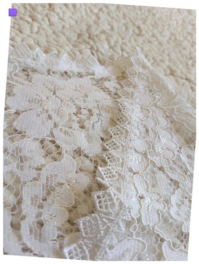 Gilet dentelle blanche manches longues sexy mignon romantique– Taille S - photo numéro 3