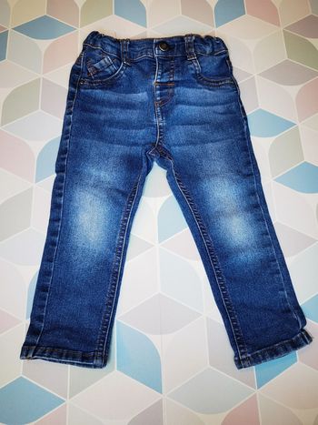 A3480 - jeans bleu garçon  24 mois
