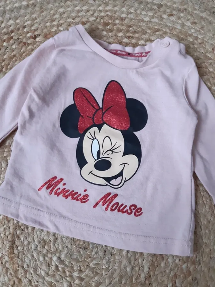 Pyjama 2 pièces Minnie Disney 74 cm - photo numéro 3