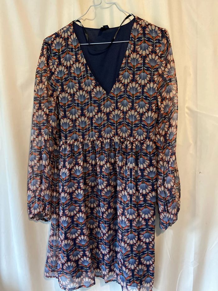 Ensemble veste similicuir avec robe - photo numéro 3