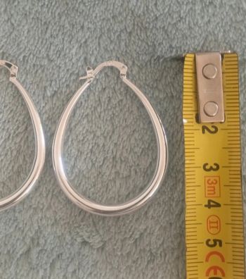 Boucles d'oreilles en argent s925 neufs