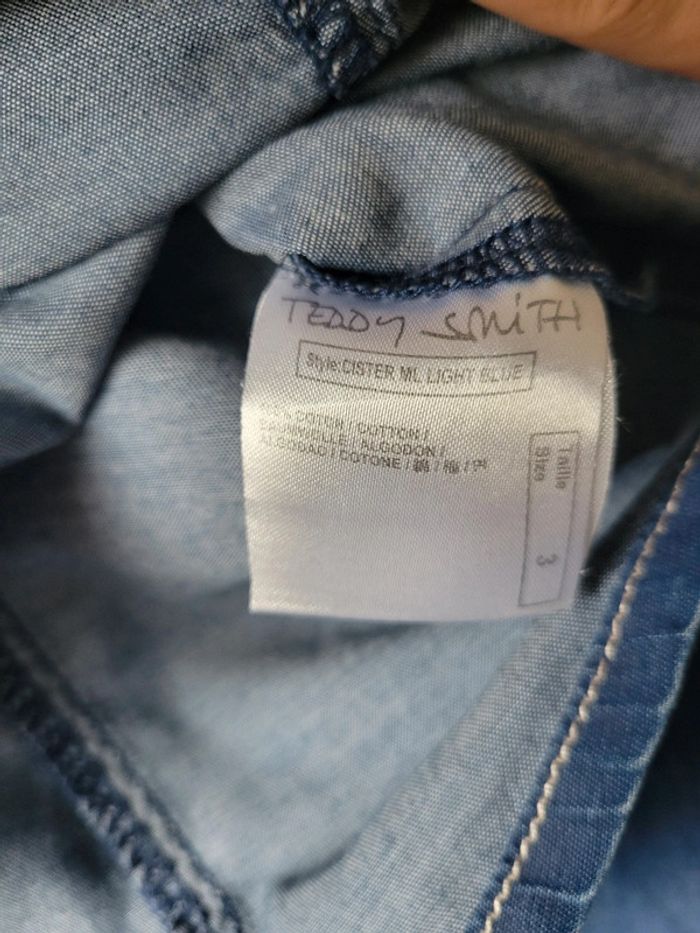 Chemise en jean - Teddy Smith - photo numéro 6