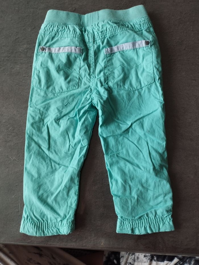Pantalon bleu 12 mois - photo numéro 2