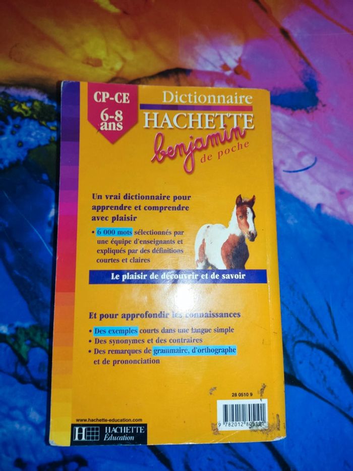 Dictionnaire Hachette CP CE1 CE2 - photo numéro 2