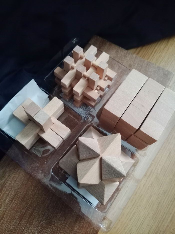 Jeu casse tête bois - photo numéro 2