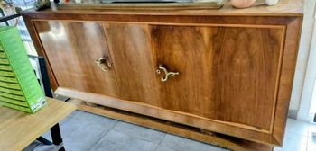 Buffet vintage bois rétro avec rangement
🤎