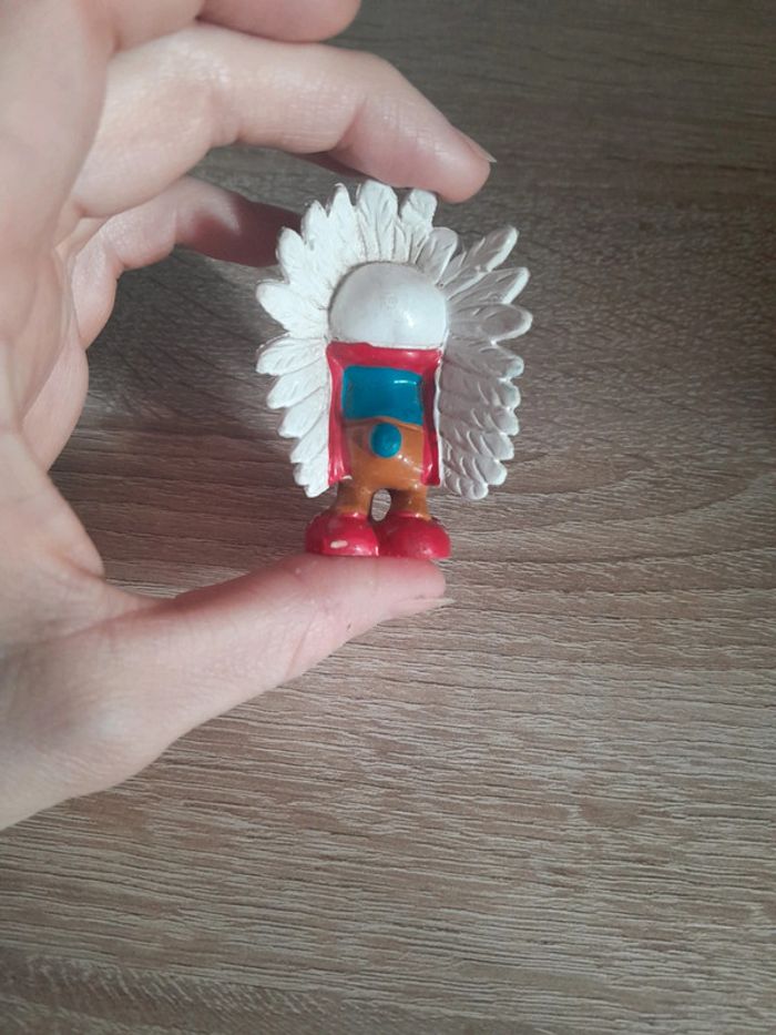 Sublime stroumpf ancien coté 1981 germany schleich - photo numéro 3