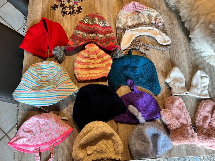Différent bonnet bebe