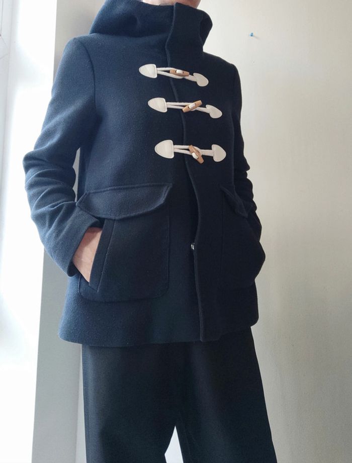 Veste intersaison EDC by Esprit avec capuche bleu marine M très bon état