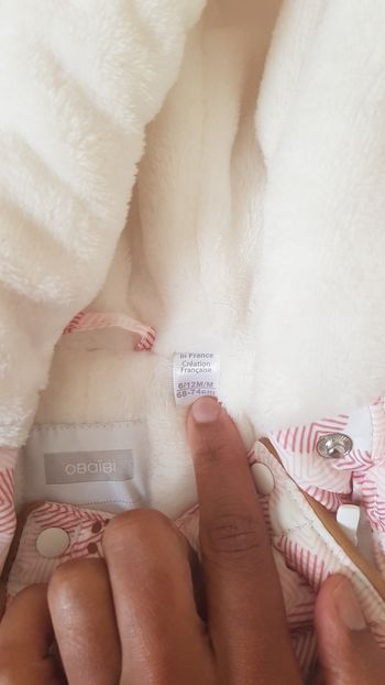 Combipilote fille 6-12 mois