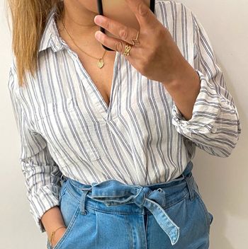 Blouse A Rayures Taille 40