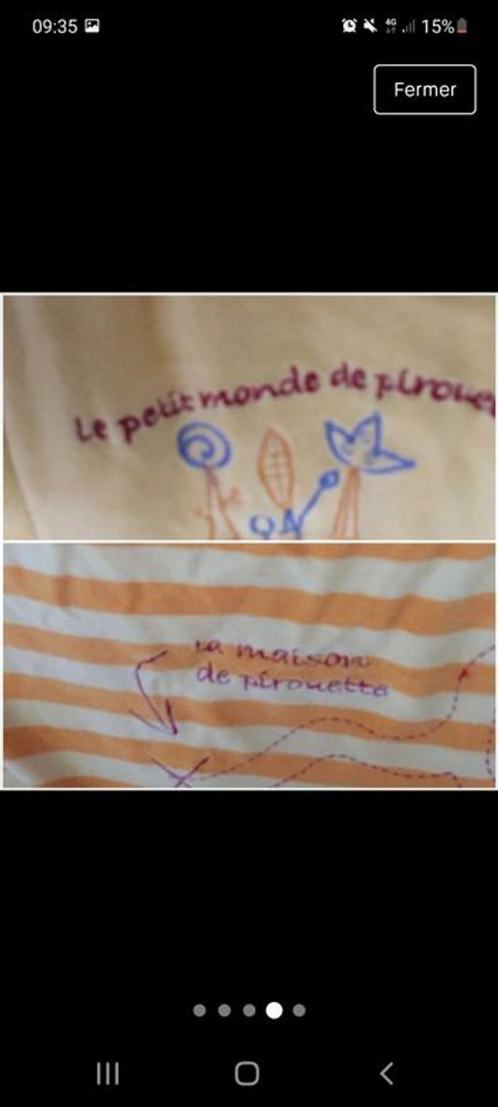 Parure lit sucre d orge drap gigoteuse tout de lit - photo numéro 5