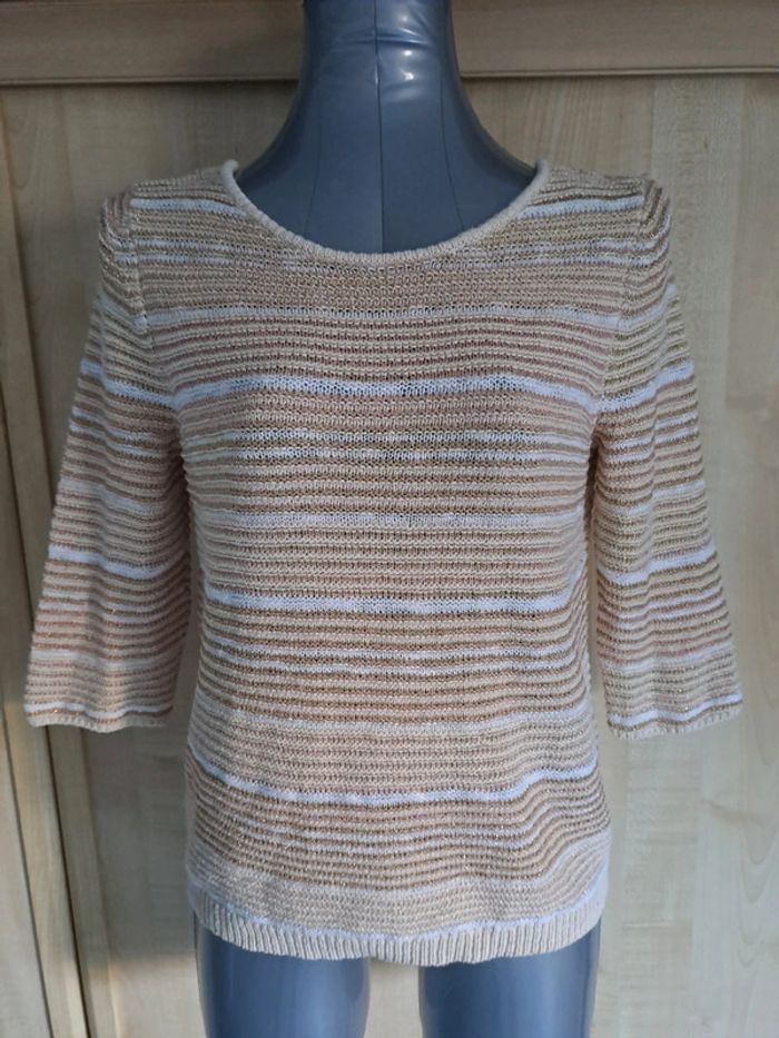 Blouse manches 3/4 grain de malice taille 38