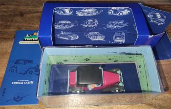 Le Coupé Spider Collection En Voiture Tintin