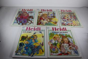 Hemma Heidi 5 livres