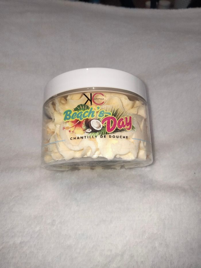 Chantilly de douche / savon fouetté Beach's day