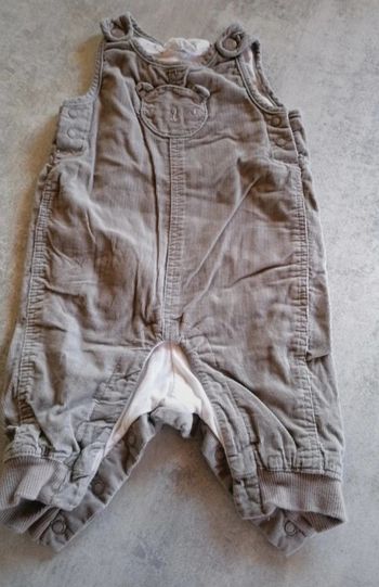 Salopette H&m 56 cms 1-2 mois mixte