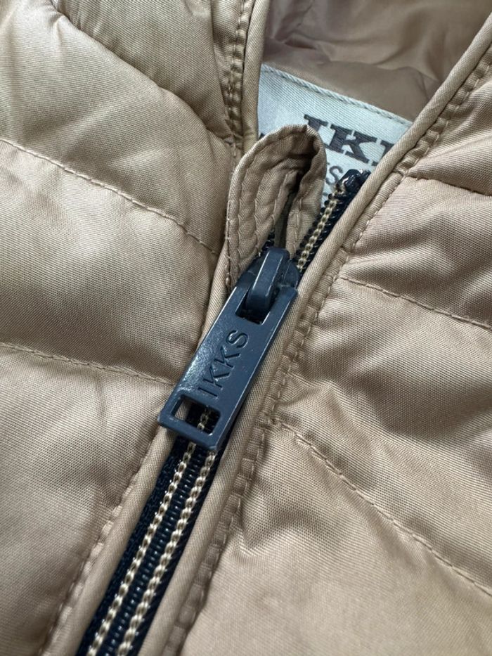 🌺Doudoune veste plumes et duvet capuche IKKS 24mois - photo numéro 4