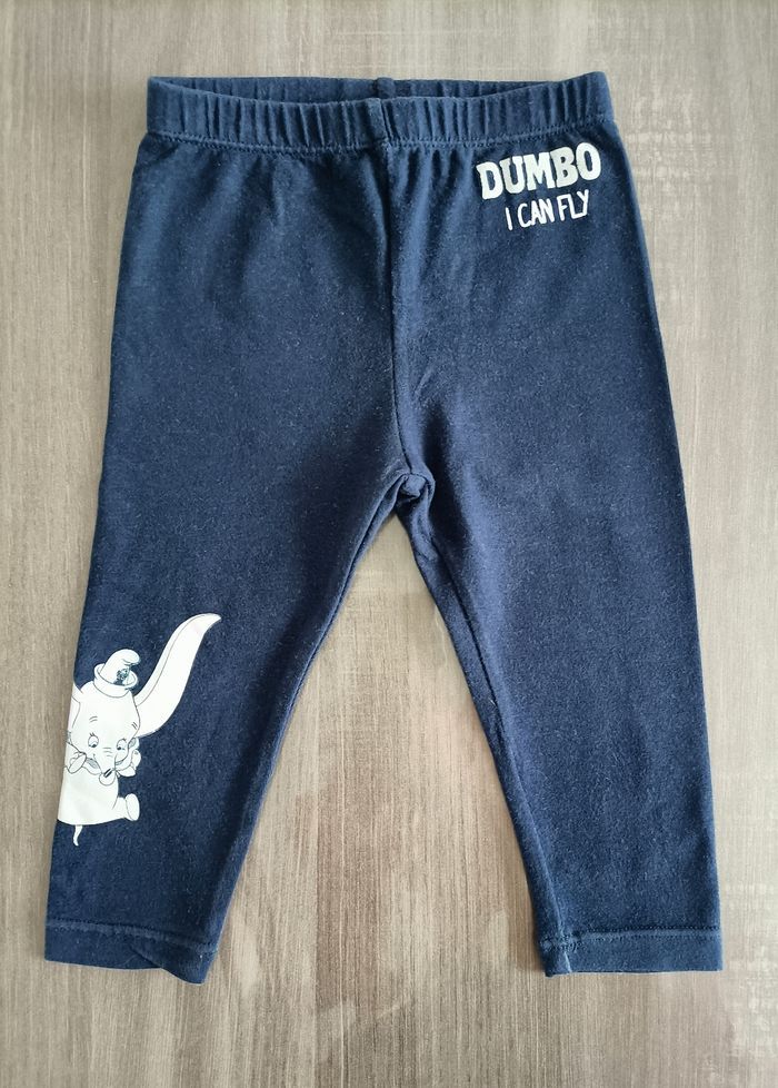Lot de 2 leggings Dumbo 9 mois - photo numéro 5