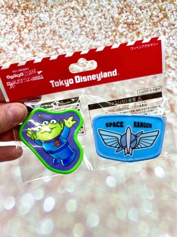 Badges en tissu Buzz lightyear - Tokyo Disneyland