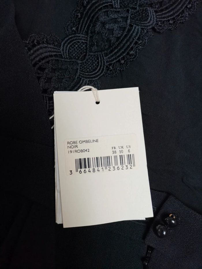 Robe Ombeline Sézane noir T38 - photo numéro 11
