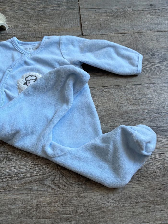 Pyjama bleu 3 mois - photo numéro 4