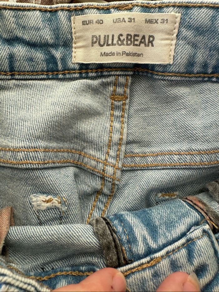 Bermuda en jean pull and bear taille 40 - photo numéro 5