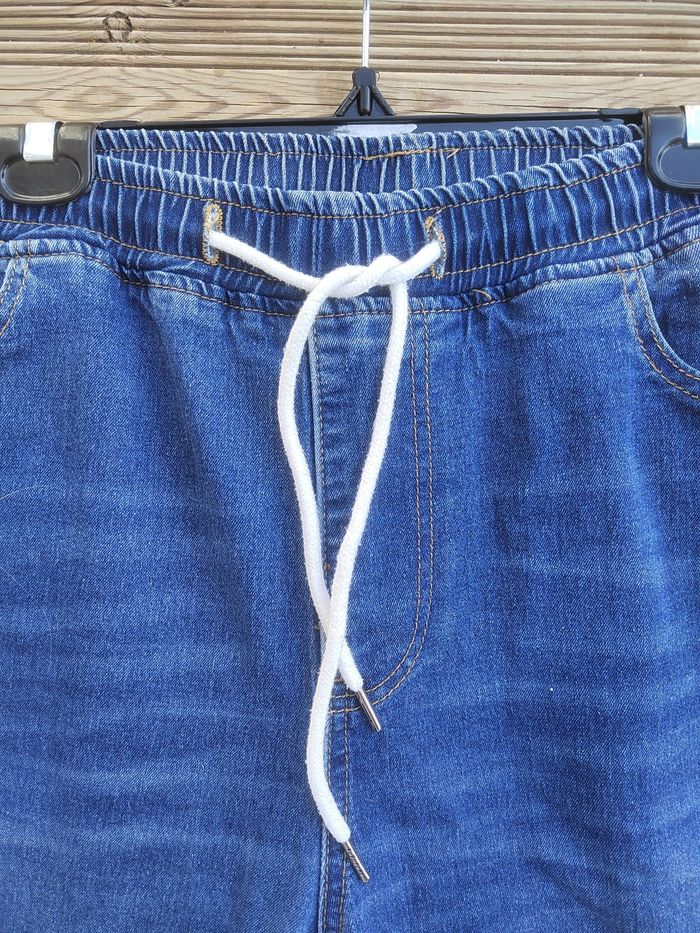 Jean skinny brut SHEIN – Taille 46 / 1XL – Taille haute & Cordon ajustable - photo numéro 4