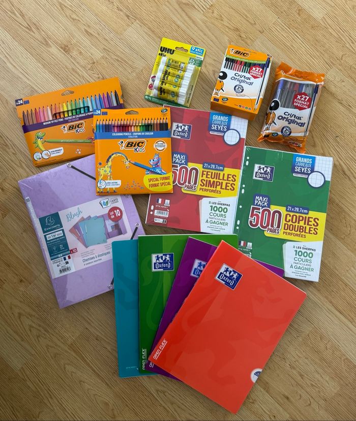 Fournitures scolaires