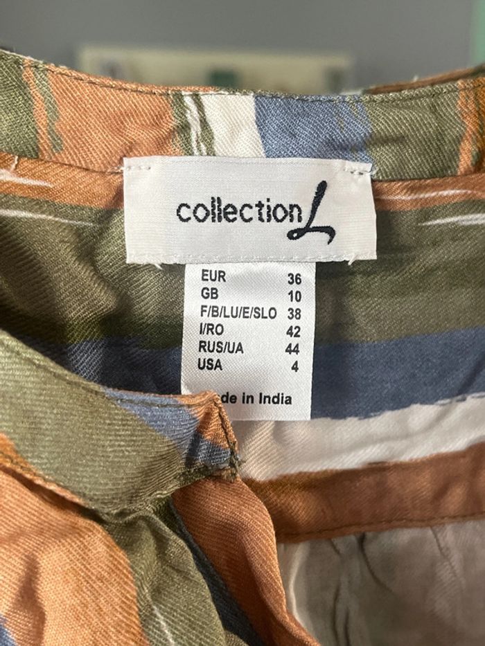 Superbe robe d’été légère Collection L taille 38 en très bon état - photo numéro 4